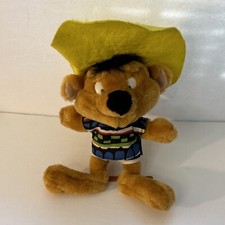 Vintage 1998 Acme Looney Tunes Speedy Gonzalez 12  Plush Stuffed Animal