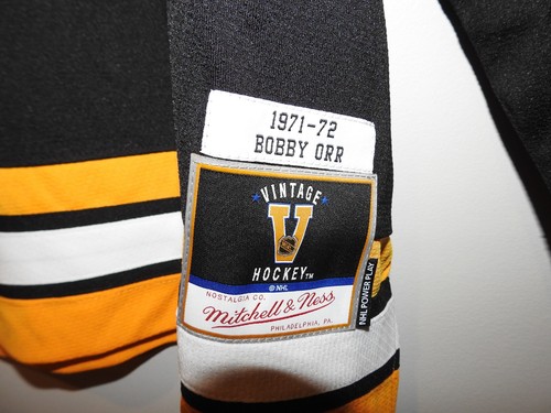 Mitchell & Ness 1971-72 Boston Bruins ORR #4 Hockey Jersey New Mens Big & Tall - Picture 7 of 8