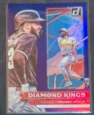 2022 Donruss Fernando Tatis Jr. Diamond Kings Holo Purple Parallel #28