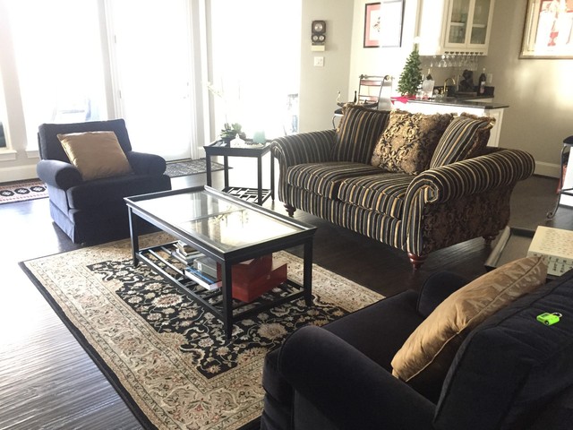 Black And Gold Living Room Set Sofa 2 Armchairs 3 Coffee Tables