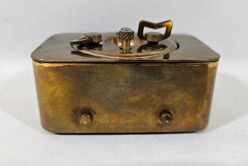Vintage Brevete sgdg Small Alarm Clock, Made in France, Working, Rare - Picture 9 of 12