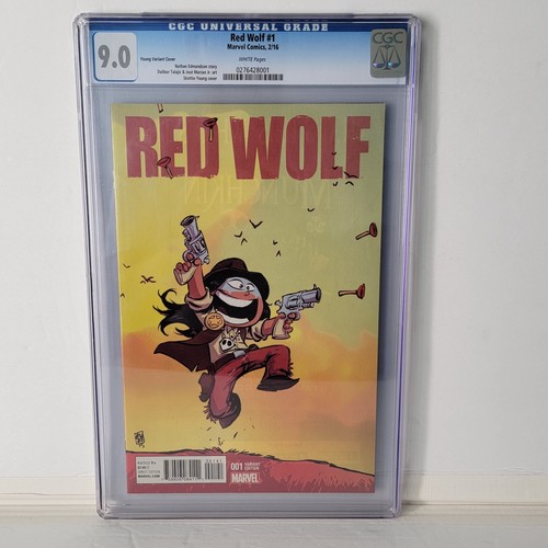 Red Wolf # 1 Skottie Young Variant Cover CGC 9.0 - Picture 3 of 5