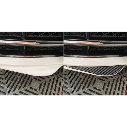 Cubierta inferior de la esquina inferior del parachoques delantero de fibra de carbono real para Corvette C7 2014-18 - Imagen 10 de 10