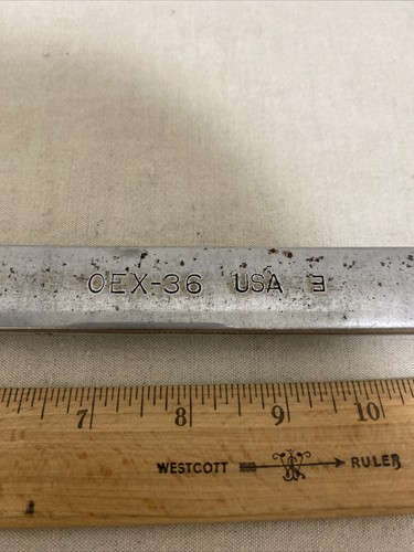 Vintage Snap On Tools Combination Wrench OEX-36 1 1/8 Made in USA - Picture 2 of 7
