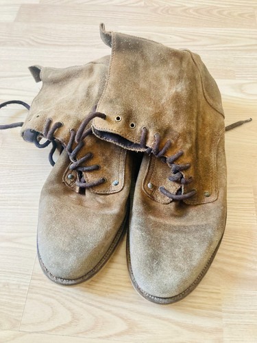 Wildlederstiefel für Herren / Homini Emerito Größe 44 / 10 1/2 Made in Portugal - Bild 1 von 3