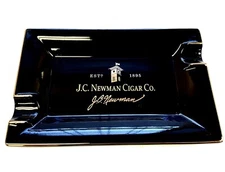 JC Newman Cigar Co, Est 1895 Ceramic Ashtray