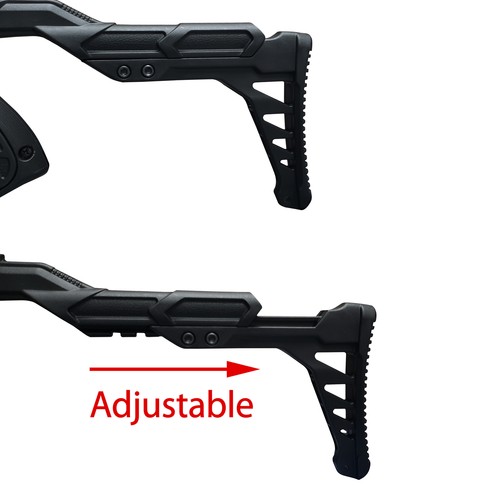 SAS Rogue 80Lbs Pistol Crossbow w/ Adjustable Stock + Handgrip Black - Used - Picture 5 of 9