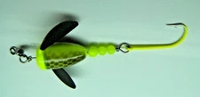 SPIN N GLO WALLEYE KILLER SPINNER LURE TROUT SALMON STEELHEAD WORDEN'S 