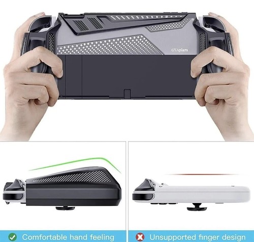 Ergonomic Protective Case for Nintendo Switch OLED Shockproof Stylish Cover - Picture 4 of 5