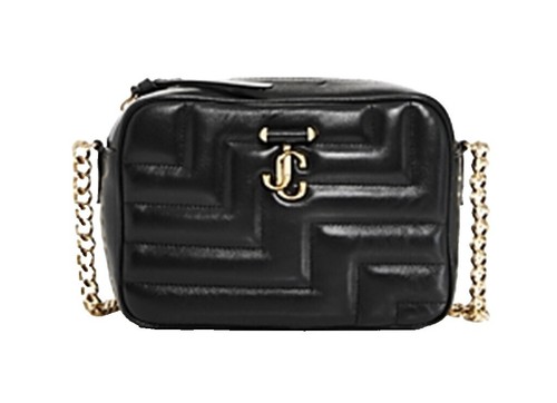 JIMMY CHOO PARFUMS ブラックバッグ Jimmy Choo Parfums black patent Tote Shiny Shoulder Bag