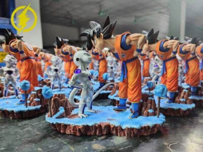 Lightning Mold Play Dragon Ball Goku Frieza GK Resin Model Statue
