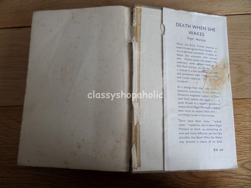 Vintage Sammlerstück Das hohle Haus von Ursula Curtiss HB Buch 1951 - Bild 5 von 8
