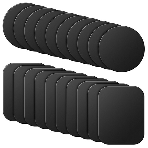 20pcs Car Phone Holder Magnetic Metal Plate Phone Mount Phone Magnet Sticker - 第 1/11 張圖片