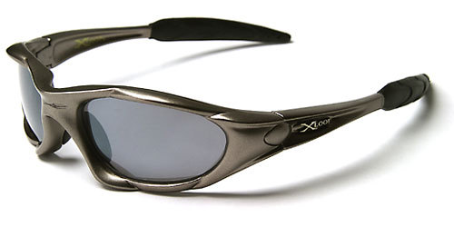 Occhiali da sole uomo X-Loop Wrap vestibilità curva montatura stretta e spessa protezione UV400 - Foto 5 di 29