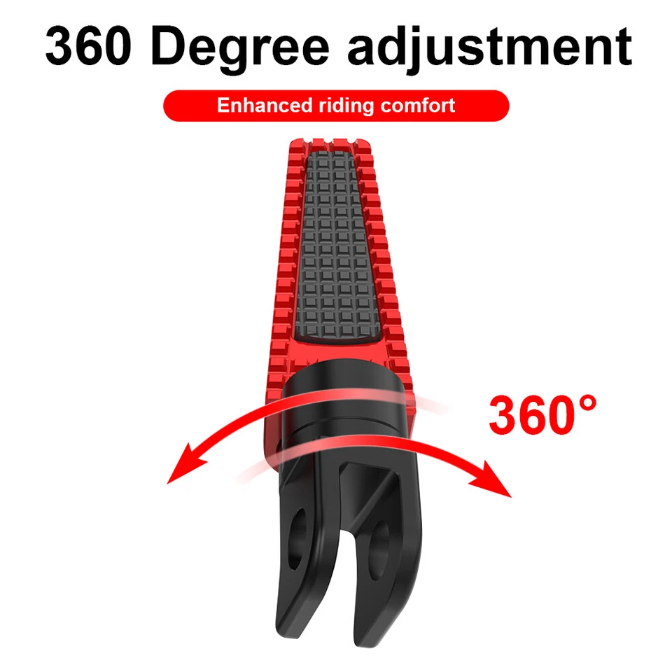 Foot Pegs Enlarged Footrest Fit For Ducati 916 Strada Biposto 1994-1998 Foto 4 de 4