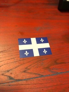 FLEUR DE LYS 2.6/'/' Quebec Flag French France Emblem Fleur de lis Vinyl Decal