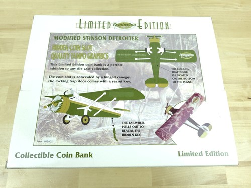 Gearbox Remington Country Limited Edition Coin Bank Plane - Picture 9 of 10