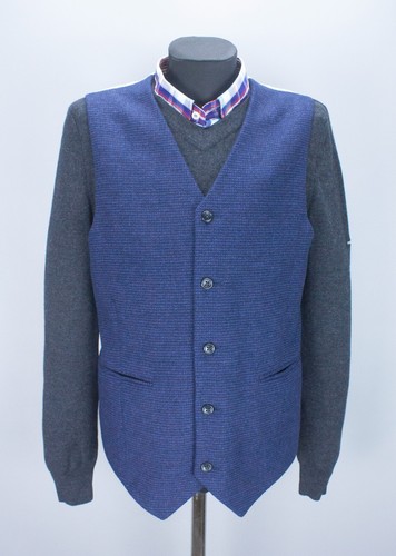 Traje azul tweed de Asos para hombre talla micro cuadros chaqueta-cinturón UK/US 38" pantalón 32 pulgadas - Imagen 7 de 23
