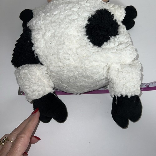 Ganz Flatjacks Cow Plush 10" Black & White Stuffed Animal H12516 Rare VERY SOFT - Picture 8 of 8
