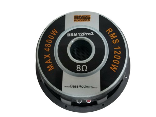 BRM12Pro2 High-End Pro Midrange 12" inches Speaker Peak 4800W, 1200RMS, 8 Ohms - Picture 3 of 4