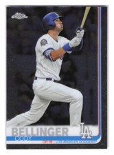 2019 Topps Chrome #158 Cody Bellinger Los Angeles Dodgers