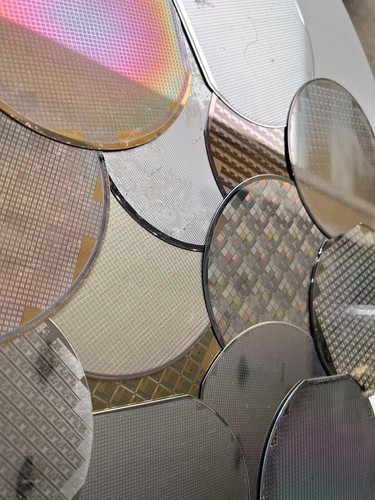 150 MM 6” OBLEAS DE SILICONA ESTAMPADAS, LOTE DE 50 500 a 600um de espesor - Imagen 2 de 13