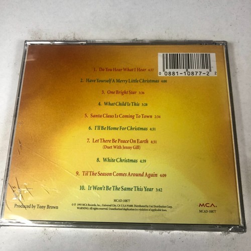 Let There Be Peace on Earth by Vince Gill (CD, Sep-1993, MCA) NEW CASE CRACKED - Picture 2 of 2