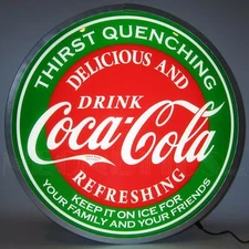 Neonetics 7CCGRNCoca Cola Evergreen Backlit Led 15 Inches Neon Light Neon Sign