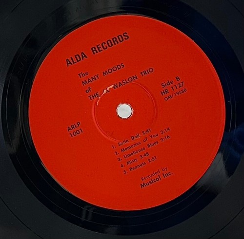 LP: Al Waslon Trio, The Many Moods Of The Al Waslon Trio, Alda Records, 1967 - Picture 4 of 4