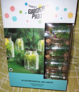 10-LED-BOTANICAL-JAR-PLUG-IN-STRING-LIGHTS-10-5-FT-PATIO-DECK-RARE-NEW