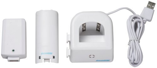 Dream Gear - Charge N Play - Estación de carga para Nintendo Wii - Imagen 2 de 2