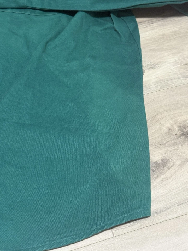 Vintage Flannel Shirt Size Green Embroidery Moose 2 Sided Size XL NWT - READ - Image 3 of 4