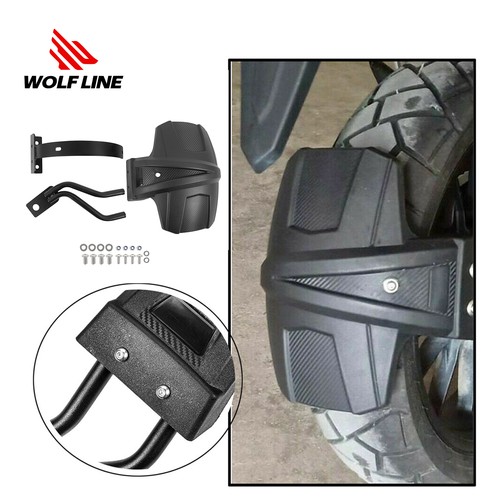 WOLFLINE Rear Hugger Fender Mudguard Splash Guard For Honda CB500X 2018-2022 - Foto 1 di 13