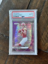 2024 Panini Prizm - Rookies Jayden Daniels #347 Purple Pulsar Prizm (RC)