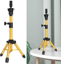 Wig Stand Tripod, 25 Inch Adjustable Mannequin Head Stand, Wig Head Stand