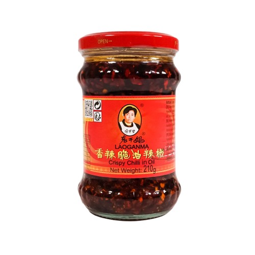 Lao Gan Ma Knuspriges Chili in Öl 210g