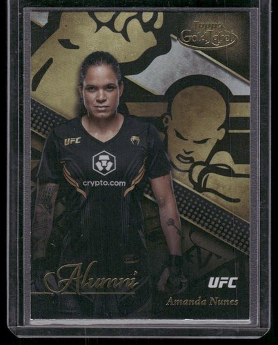 2024 Topps Gold Label UFC #AL-6 Amanda Nunes Alumni - Picture 1 of 2