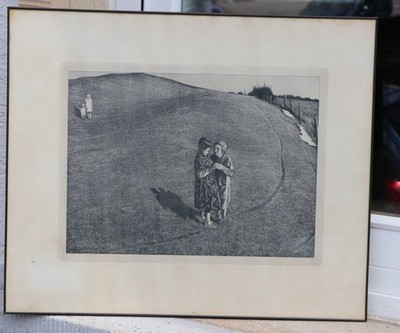Jan Peter Tripp (*1945 Oberstdorf Bayern) - Andrew Wyeth's Blick über die Grenze