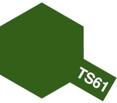 Tamiya TS61 Vert OTAN, bombe de peinture 100 ml (Tamiya 85061) - Imagen 2 de 2
