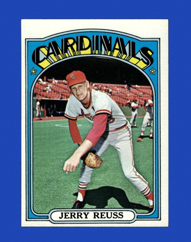 1972 Topps Set-Break #775 Jerry Reuss EX-EXMINT *GMCARDS*