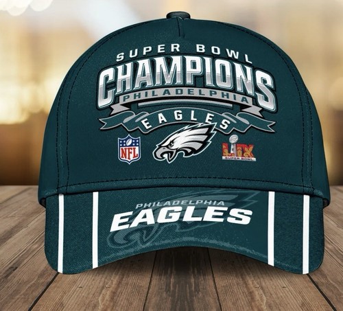 Philadelphia Eagles Classic Cap - Super Bowl LIX Champions