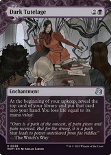 x1 Dark Tutelage - Wilds of Eldraine: Enchanting Tales - NM - MTG