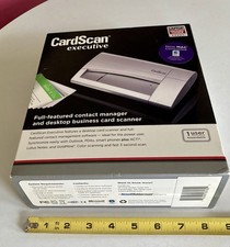 CardScan Executive 800cV8? Business Card Pass-Through Scanner PC Mac Scan