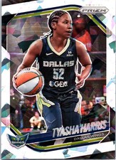2025 Panini Prizm WNBA #130 Tyasha Harris Ice Prizms