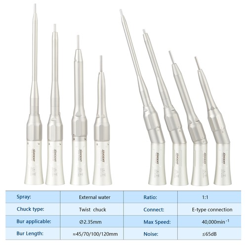  1:1 /1:2 Surgical Handpiece 20º Contra Angle/Low Speed Straight Handpiece - Picture 7 of 137