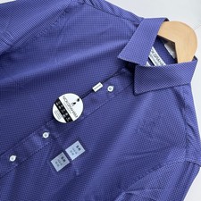 Nick Graham Button Down Shirt Mens Size Small-Regular Navy NWT