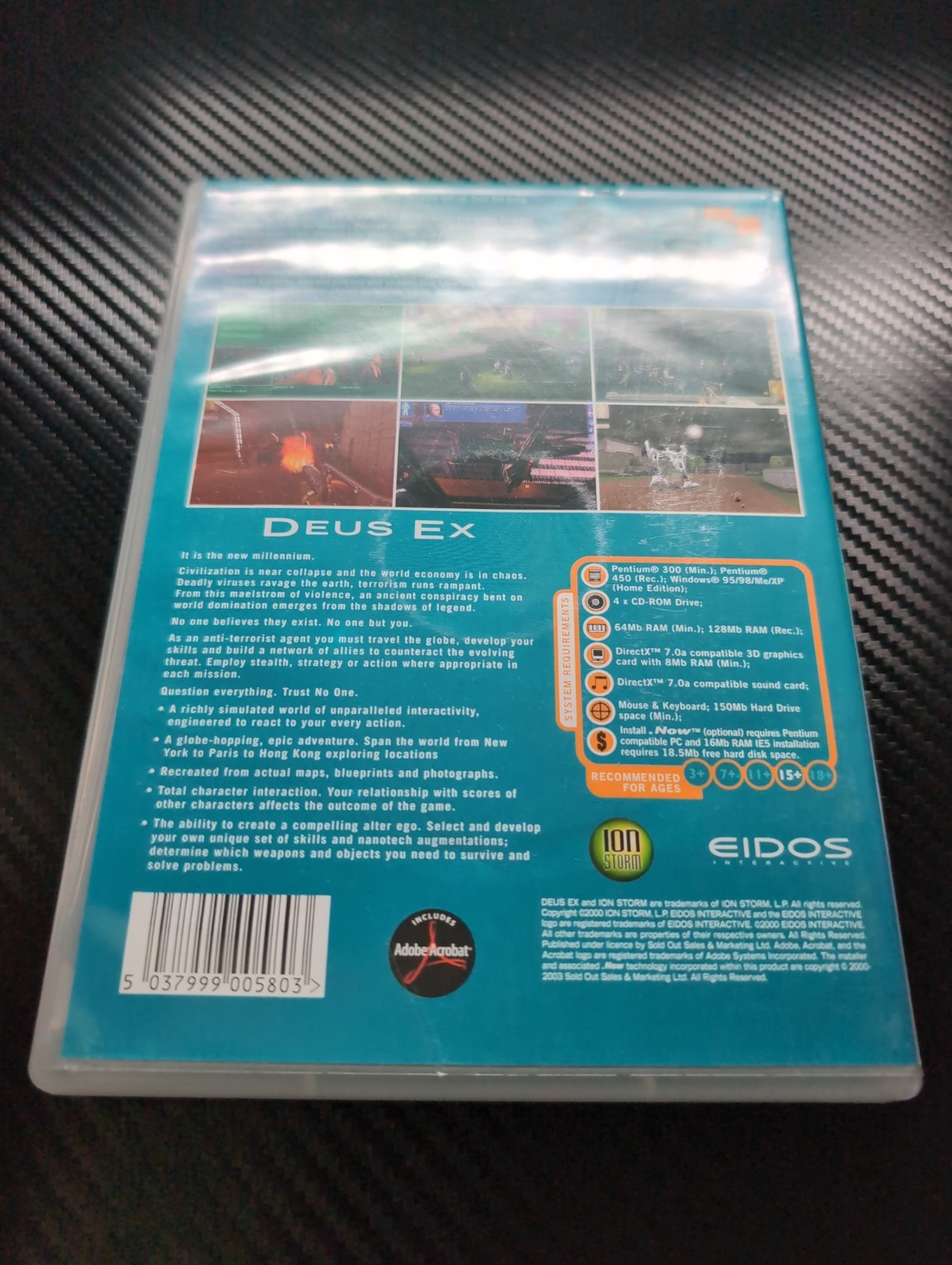 Deus EX PC CD-ROM Game image 2