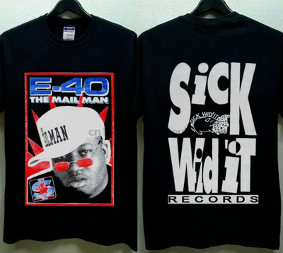 Rare Vintage E-40 The Mail Main Sick Outta Wid It T Shirt Unisex S-5XL