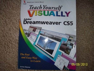 Teach Yourself VISUALLY Dreamweaver CS5, Warner, Janine