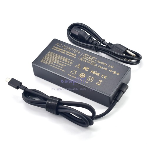 240W Adapter Charger for ASUS ROG Zephyrus G16 GU605 GU605C GU605M Rectangle Tip - Picture 6 of 6